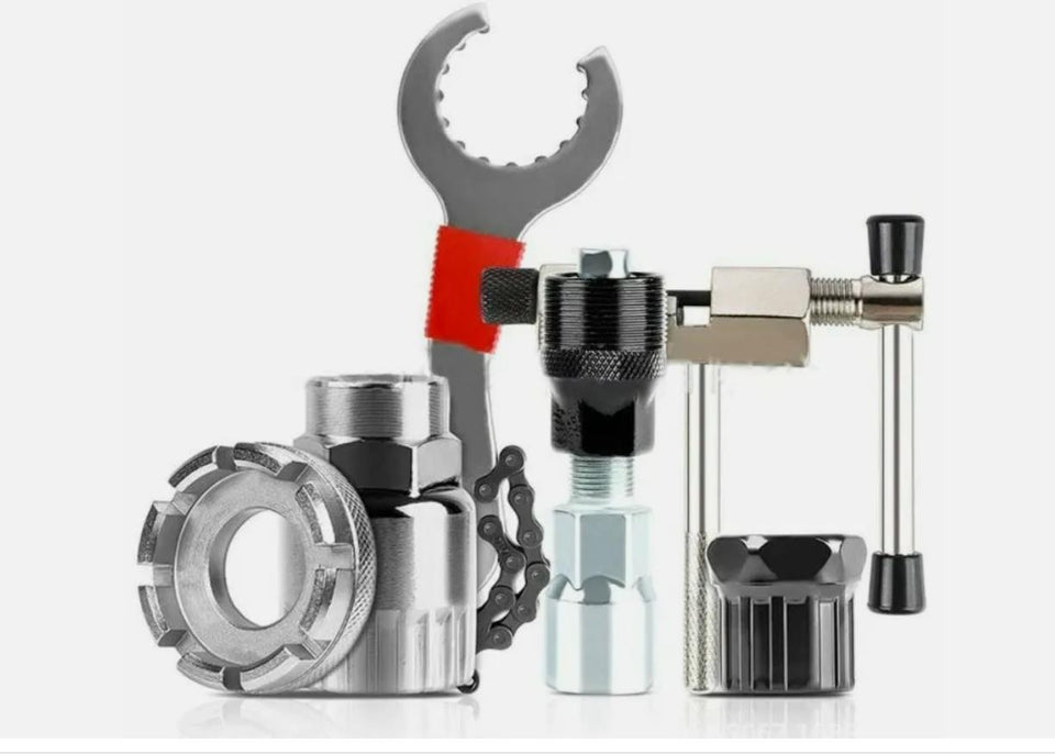 Bicycle Repair Tool Kits MTB Road Bikes Maintenance Tools Bracket Chain Breaker Flywheel Remover Cutter Crank Puller Bike Wrench