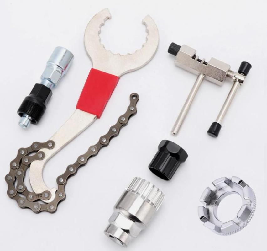 Bicycle Repair Tool Kits MTB Road Bikes Maintenance Tools Bracket Chain Breaker Flywheel Remover Cutter Crank Puller Bike Wrench