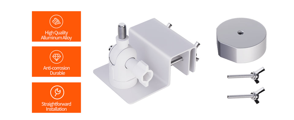 Starlink Mini Gutter Mount Compatible with Original Pipe Adapter Adjustable Starlink Mini Mounting Kit Accessories