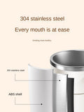 380ML Electric Coffee Self Mixing Mug IP67 Waterproof BPA-free Coffee Stirring Mug Rechargeable Automatic Magnetic Cup For Tea