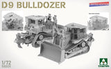 TAKOM 5002S 1/72 US D9 Bulldozer (Limited Edition)-High Detail Collection