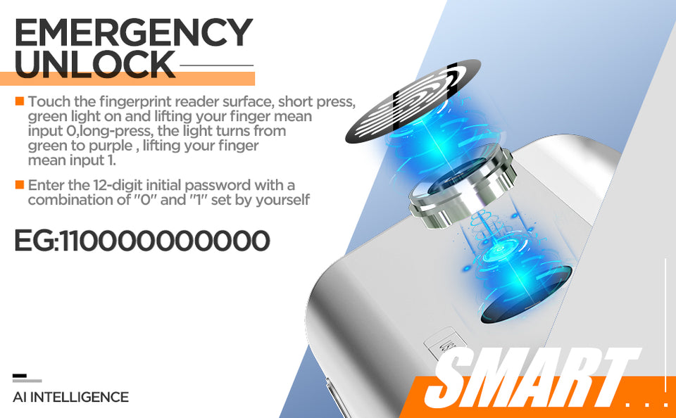 Biometric fingerprint safe home cash jewelry safe storage box file confidentiality hidden safe cosmetic box