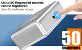 Biometric fingerprint safe home cash jewelry safe storage box file confidentiality hidden safe cosmetic box