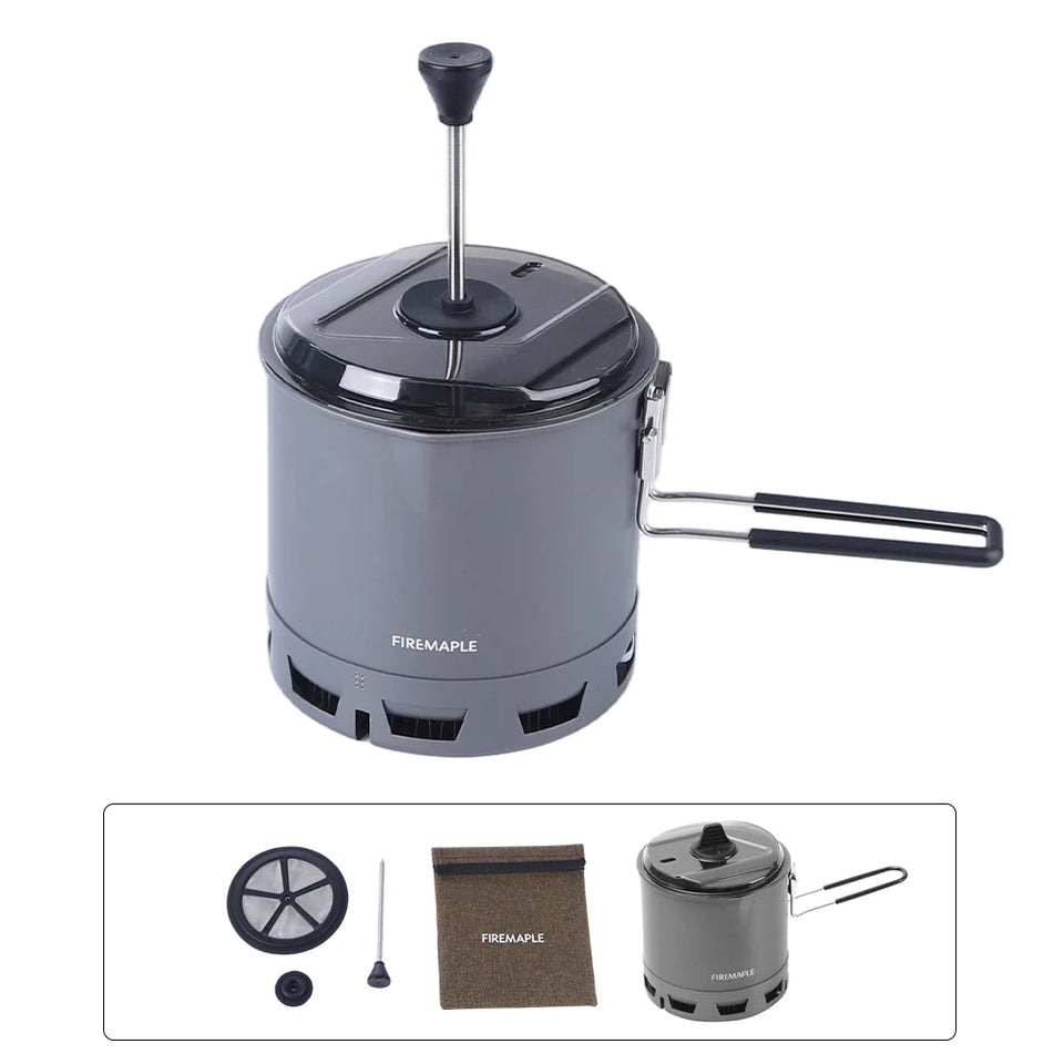 Fire-Maple Petrel French Press Coffee Filter for G2 Pot Camping Backpacking Cookware