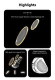 EarAcoustic Audio Sta-K Dual Driver In Ear Earphones HIFI Bass Earbuds High Sound Quality Monitor Headphones Gaming Headsets