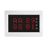 BYHUBYENG Wireless Calling System Restaurant Pager System Display + Calling Buttons for Restaurant Nursing Home Clinic Caregiver