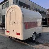 Hot Sale Mobile Coffee Cart Food Trailer Fully Equipped Customized Street Van Kiosk Food Truck with CE DOT Certification