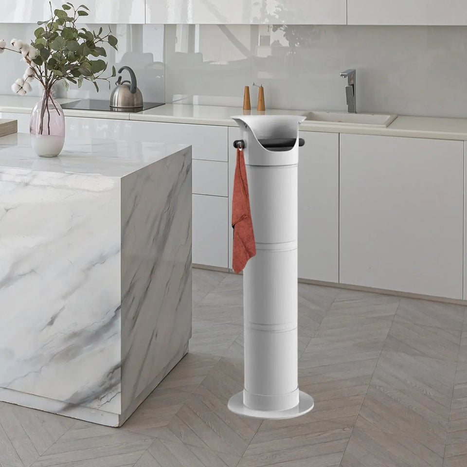 Coffee Knock Box Floor Standing Coffee Grounds Bucket Espresso Grounds Knock Box Large Capacity Coffee Accessories
