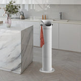 Coffee Knock Box Floor Standing Coffee Grounds Bucket Espresso Grounds Knock Box Large Capacity Coffee Accessories