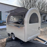 Hot Sale Mobile Coffee Cart Food Trailer Fully Equipped Customized Street Van Kiosk Food Truck with CE DOT Certification