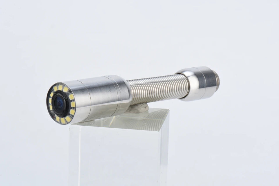 SYANSPAN Well Pipe Inspection Video Camera,Drain Sewer Pipeline Industrial Endoscope Deep Down Hole Underwater Underground Lens