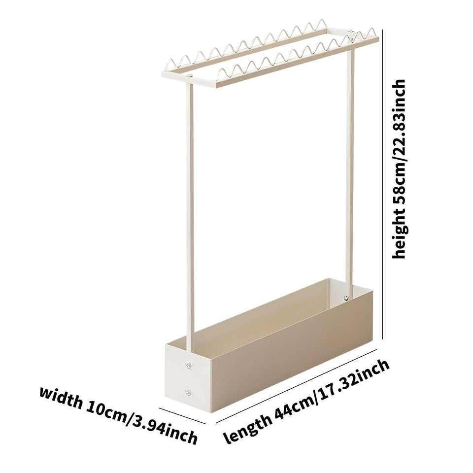 Badminton Racquet Storage Rack Floor Display Racket Display Shelf Space Saving Racket Display Stand Organizationr Gear