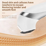 Electric Foot Grinder Rechargeable Callus Remover 2 Speed USB Pedicure Device for Thick Hard Dry Skin Heels Care