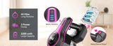 INSE N5T Cordless Vacuum Cleaner, 25Kpa 1.2L Large Dustbin, 6 in 1 Handheld Vacuum for Household Cleaning