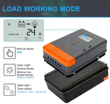 PowMr USA 20A 30A 40A MPPT Solar Charge Controller LCD Display for 12V 24V Power Bank AGM Gel Flooded Lithium Batteries Charger