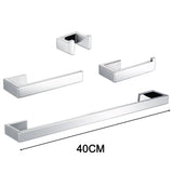Bathroom Accessories Set Toilet Roll Paper Towel Holder Hook Bar Stainless Steel Bedroom Wall Mounted Kitchen Bath Hardware Kit
