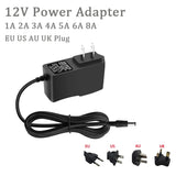 AC 110-240V DC 12V 1A 2A 3A 5A 6A 8A Universal Power Adapter Supply Charger adapter Eu Us Au Uk for 5M 10M 30M LED Light Strips