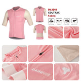 DAREVIE Man Cycling Maillot SPF 50+ Training Level Cycling Jersey Man Quick Dry Anti-Slip Light Soft Men's Cycling Clothing