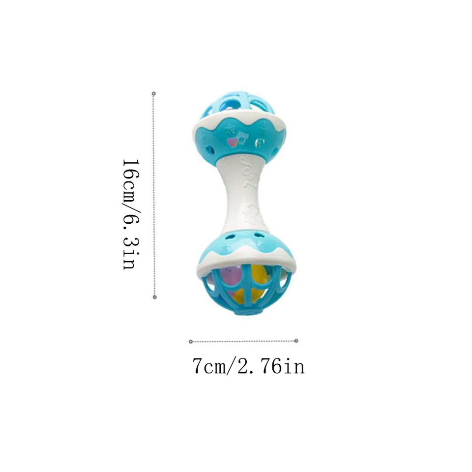 Baby toys，Baby rattle, fine motor and sensory toy, Suitable for infants aged 3, 6, 9, and 12 months