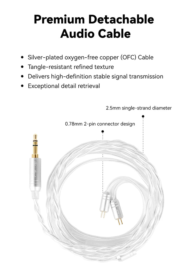 EarAcoustic Audio Sta-K Dual Driver In Ear Earphones HIFI Bass Earbuds High Sound Quality Monitor Headphones Gaming Headsets