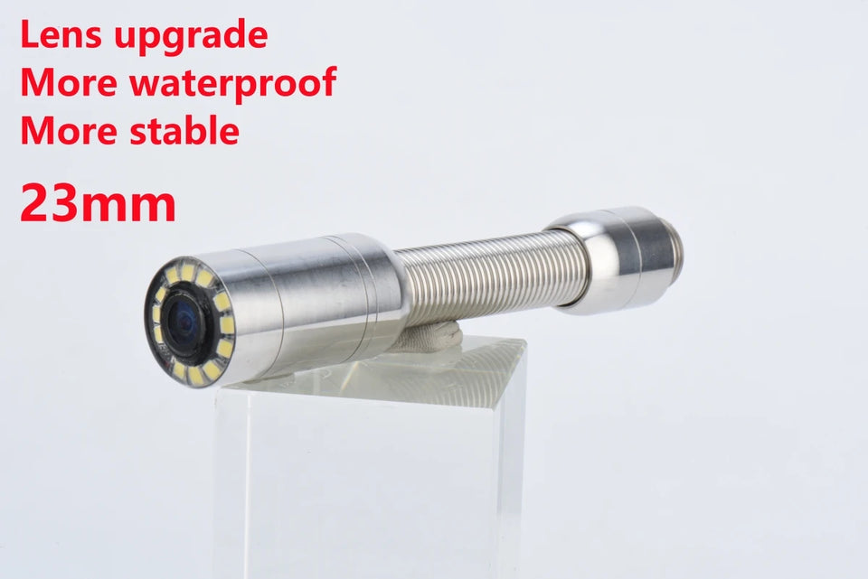 SYANSPAN Well Pipe Inspection Video Camera,Drain Sewer Pipeline Industrial Endoscope Deep Down Hole Underwater Underground Lens