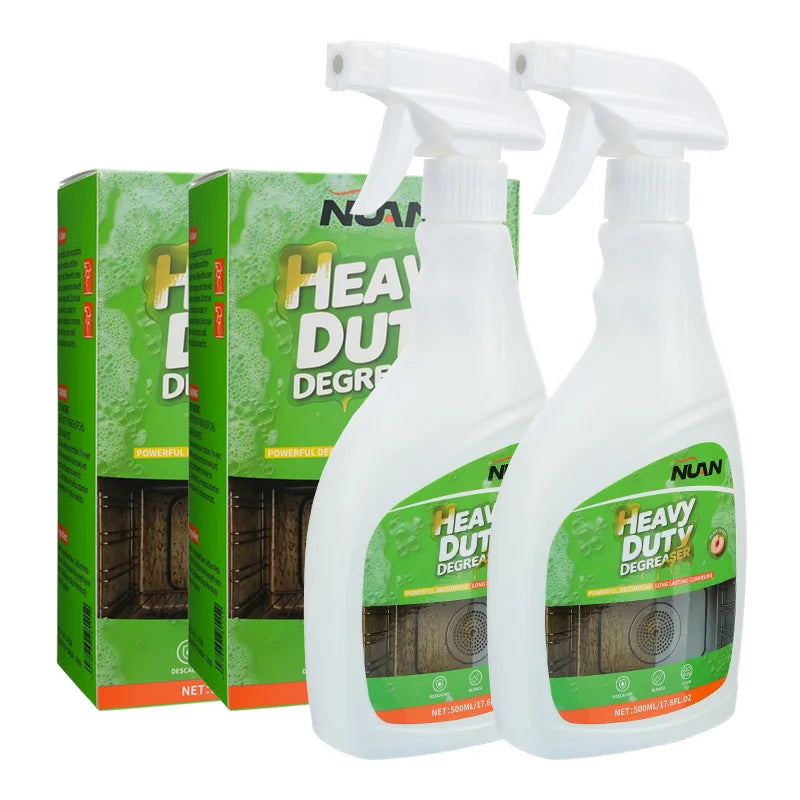 Kitchen Hood Grease Remover Cleaner Heavy Duty Degreaser Spray for Stove Oven Range Hood Cooktop Removes Oil Stains Fast
