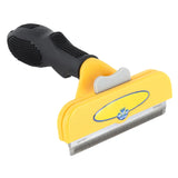 Pet Hair Remover Comb for Dogs Cats Non-Self Cleaning Deshedding Brush for Small Large Breeds Grooming Cleaning Pet Supplies
