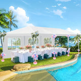 10x10/10x20/10x30 Party Tent Outdoor Canopy Tent with Removable Sidewalls, Waterproof Party Tents for Parties,Wedding Events,BBQ
