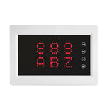 BYHUBYENG Wireless Calling System Restaurant Pager System Display + Calling Buttons for Restaurant Nursing Home Clinic Caregiver