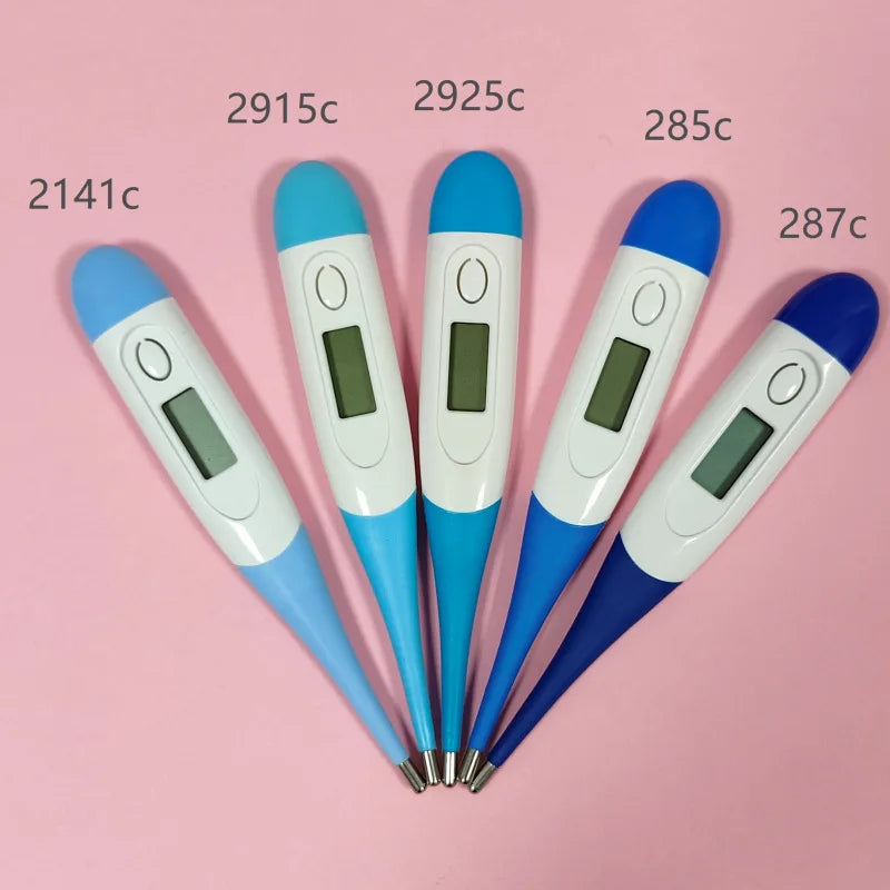 Special anal temperature measurement for farms veterinary soft head  Mercury-free and bendable electronic Medical thermometer