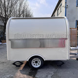 Hot Sale Mobile Coffee Cart Food Trailer Fully Equipped Customized Street Van Kiosk Food Truck with CE DOT Certification