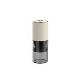 Electric coffee grinder, rechargeable coffee bean grinder with adjustable coarseness, perfect for beverage and kitchen use.