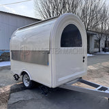 Hot Sale Mobile Coffee Cart Food Trailer Fully Equipped Customized Street Van Kiosk Food Truck with CE DOT Certification