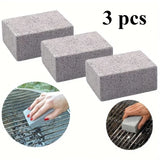 1/2/3 Pieces of Cleaning Pumice, Removing Stains BBQ Cleaning Bricks, Suitable for Stubborn Stains and Outdoor Grills