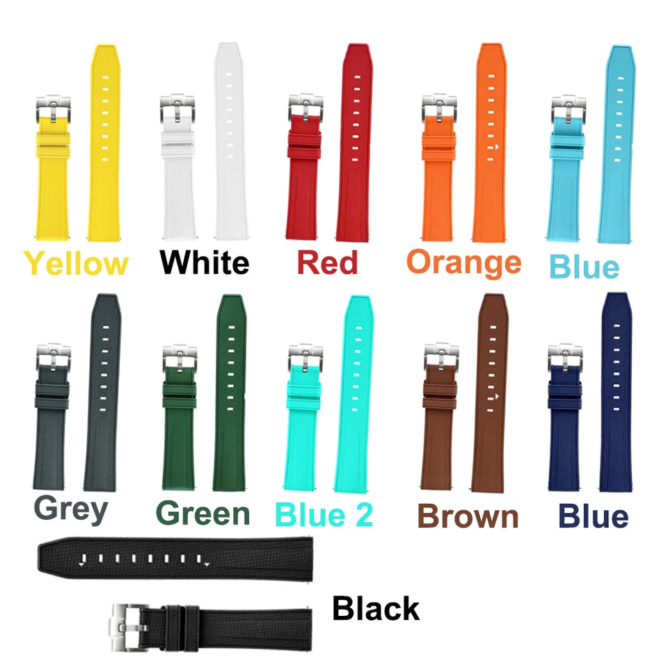 20mm Rubber strap is suitable for PAGANI DESIGN 20mm interface watches, for PD1762 PD1682 PD1717 PD1690