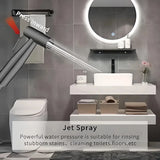 Double Control Toilet Bidet Sprayer Handheld Attachment with Pressure Control for Feminine Hygiene Baby Diaper and Pet Bath