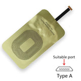 Type C Micro USB Universal Wireless Charging Receiver for Samsung Redmi Note iPhone 5S  6 7 SE Android Wireless Charger Adapter