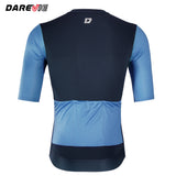 DAREVIE Man Cycling Maillot SPF 50+ Training Level Cycling Jersey Man Quick Dry Anti-Slip Light Soft Men's Cycling Clothing