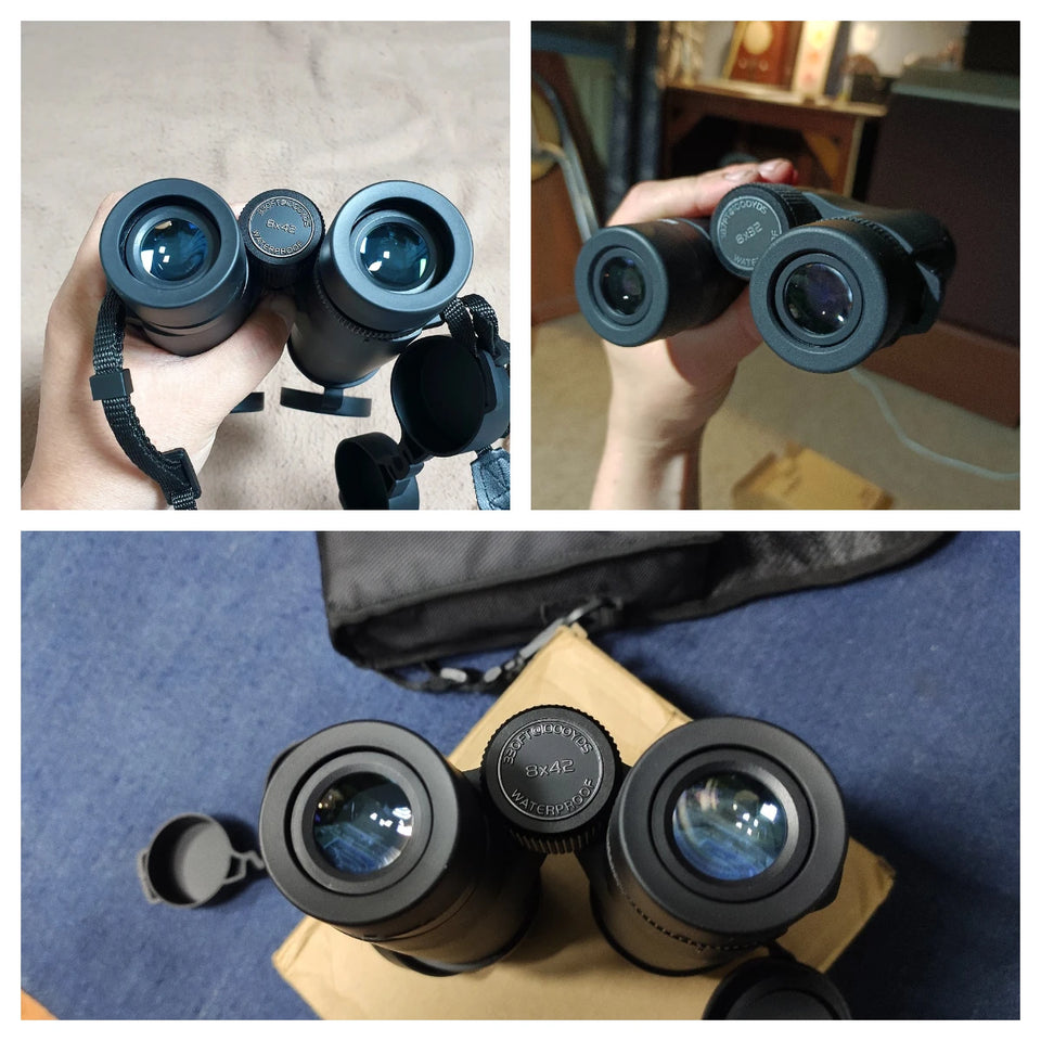 Svbony SV47 Binoculars for Adults, 8x32/8x42/10x42 Bak4 Prism HD FMC Lens Waterproof for Nature Observation Safari Watch Bird