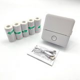 Mini Portable Wireless Thermal Printer, Inkless Printing, Compatible with iOS/Android, for Photos, Labels Notes, Study Essential