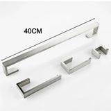 Bathroom Accessories Set Toilet Roll Paper Towel Holder Hook Bar Stainless Steel Bedroom Wall Mounted Kitchen Bath Hardware Kit
