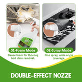 Kitchen Hood Grease Remover Cleaner Heavy Duty Degreaser Spray for Stove Oven Range Hood Cooktop Removes Oil Stains Fast