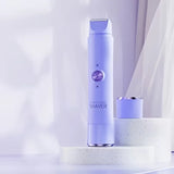 2 in 1 Electric Hair Trimmer for Women Dual Head USB Charging Cordless Wet Dry Body Facial Bikini Shaver Portable