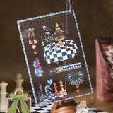 Mr.Paper 50Sheets/Book Fairy Tale Theme Die-cut PET Sticker Book DIY Journal Supplies for Phone Case Envelope Calendar Cup Decor