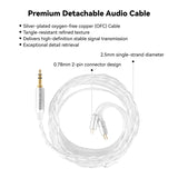 EarAcoustic Audio Sta-K Dual Driver In Ear Earphones HIFI Bass Earbuds High Sound Quality Monitor Headphones Gaming Headsets