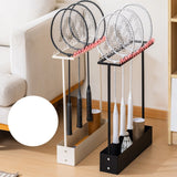 Badminton Racquet Storage Rack Floor Display Racket Display Shelf Space Saving Racket Display Stand Organizationr Gear
