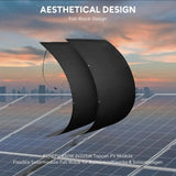 RENEPV 450W 2x225W N-TOPCon Flexible Solar Modules for balcony power plant