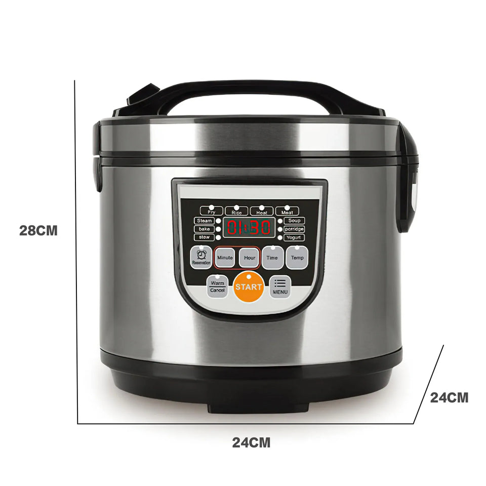12V 24V 220V 2L 200Wcar Home Rice Cooker Van Car Rice Cooker For Car and Truck Carry Electric Rice Cookers for 1-3 People