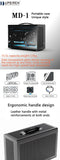 UPSIREN MD-1 ITX computer case，Support SFX power supply/ITX motherboard/graphics card（L） ≤380mm/Side-transparent portable case