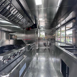Allbetter Fully Catering Equipped Food Truck Mobile Food Truck Trailer Hot Dog Food Cart USA Customized Food Trailer for Sale
